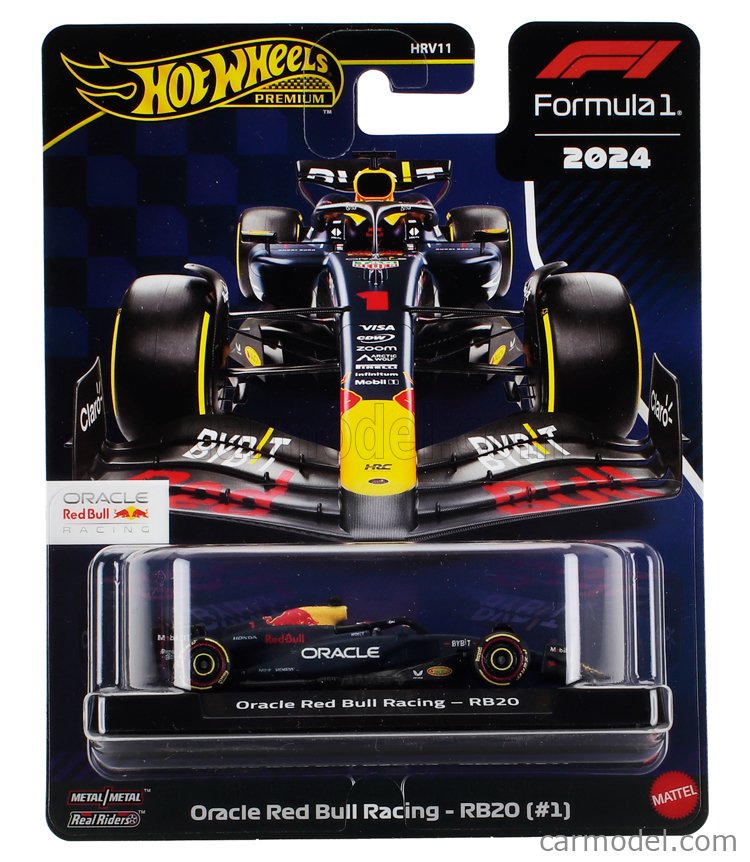 MATTEL HOT WHEELS HRV11-979F-JBM12 Scale 1/64 | RED BULL F1 RB20