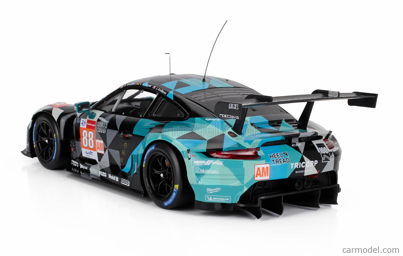 Ixo-Models LeGt18-23028 Porsche 911 991-2 RSR-19 - N°92 24h Du Mans - 1/18