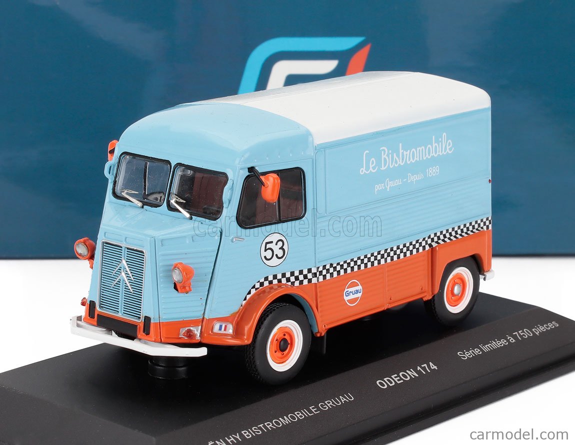 LG1682 BDS RETRO DELIRE 1/50 Kit résine monté Camion Citroen HY carros Gruau EdL