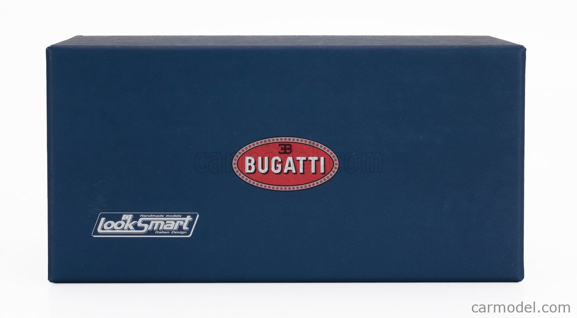 Miniature Looksmart 1:43, Bugatti Chiron Pur Sport #16, 2020, Bleu/noir