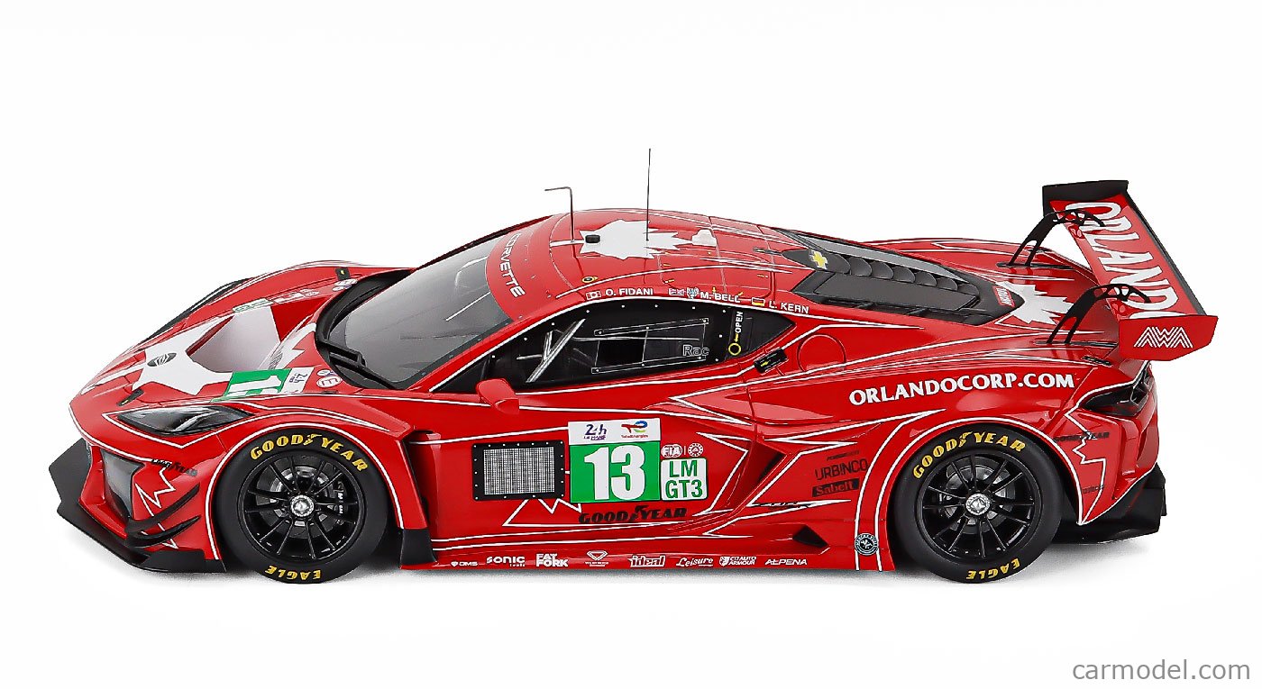 TRUESCALE TS0644 Scale 1/18 | CHEVROLET CORVETTE Z06 GT3.R 5.5L V8