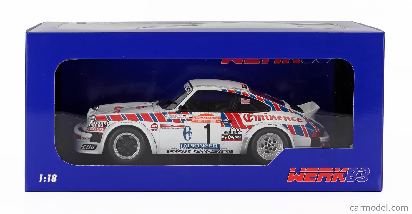 WERK83 W1805801 Scale 1/18 | PORSCHE 911 SC TEAM EMINENCE Gr.4