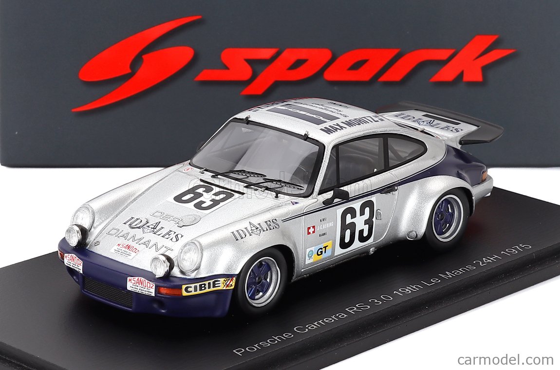 SPARK-MODEL S9806 Масштаб 1/43 | PORSCHE 911 CARRERA RSR 3.0L