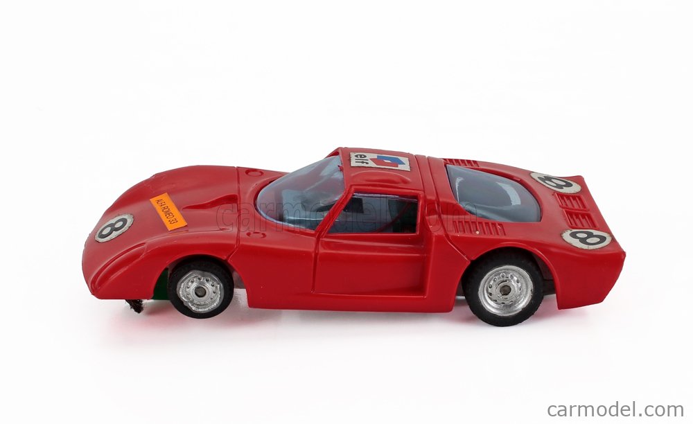 Politoys N Y 16 - Alfa 33 - 1/66 - Rouge, Métal, Très Bon état En Boîte