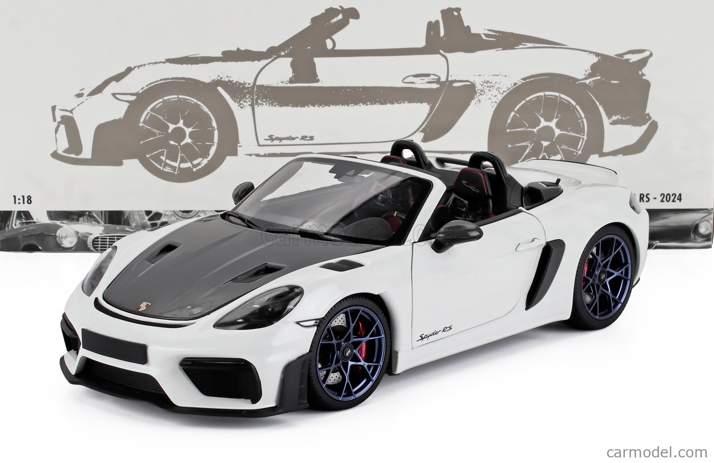 MINICHAMPS 110063131 Scale 1/18 | PORSCHE SPYDER RS WEISSACH