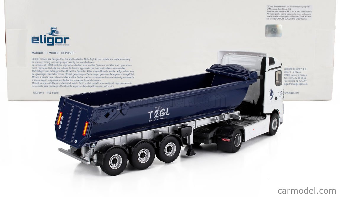 Eligor 117626 Mercedes Actros 5 Transports Bray - Camion Miniature 1/43 Neuf