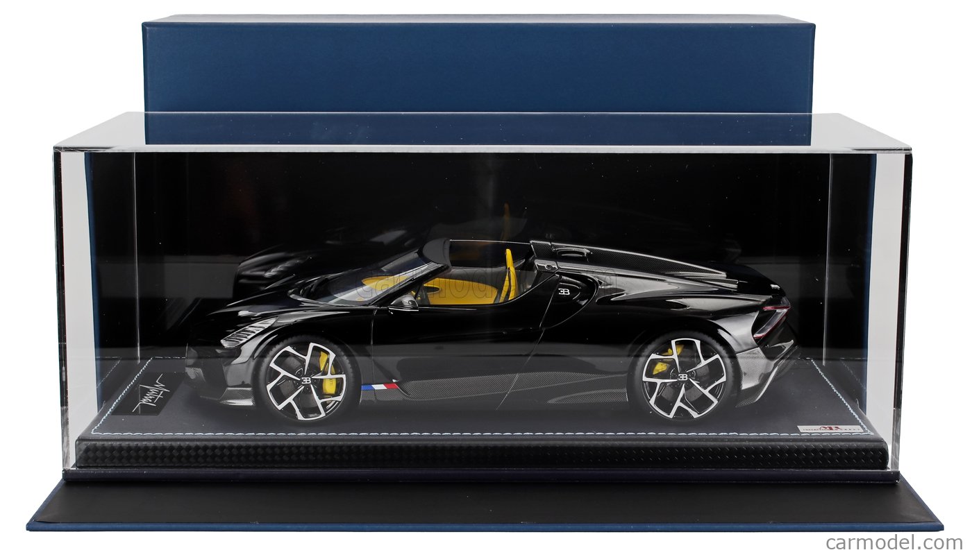 Bugatti W16 Mistral Black (MRコレクション1/18) Bugatti W16 Mistral 1:18 | MR Collection Models