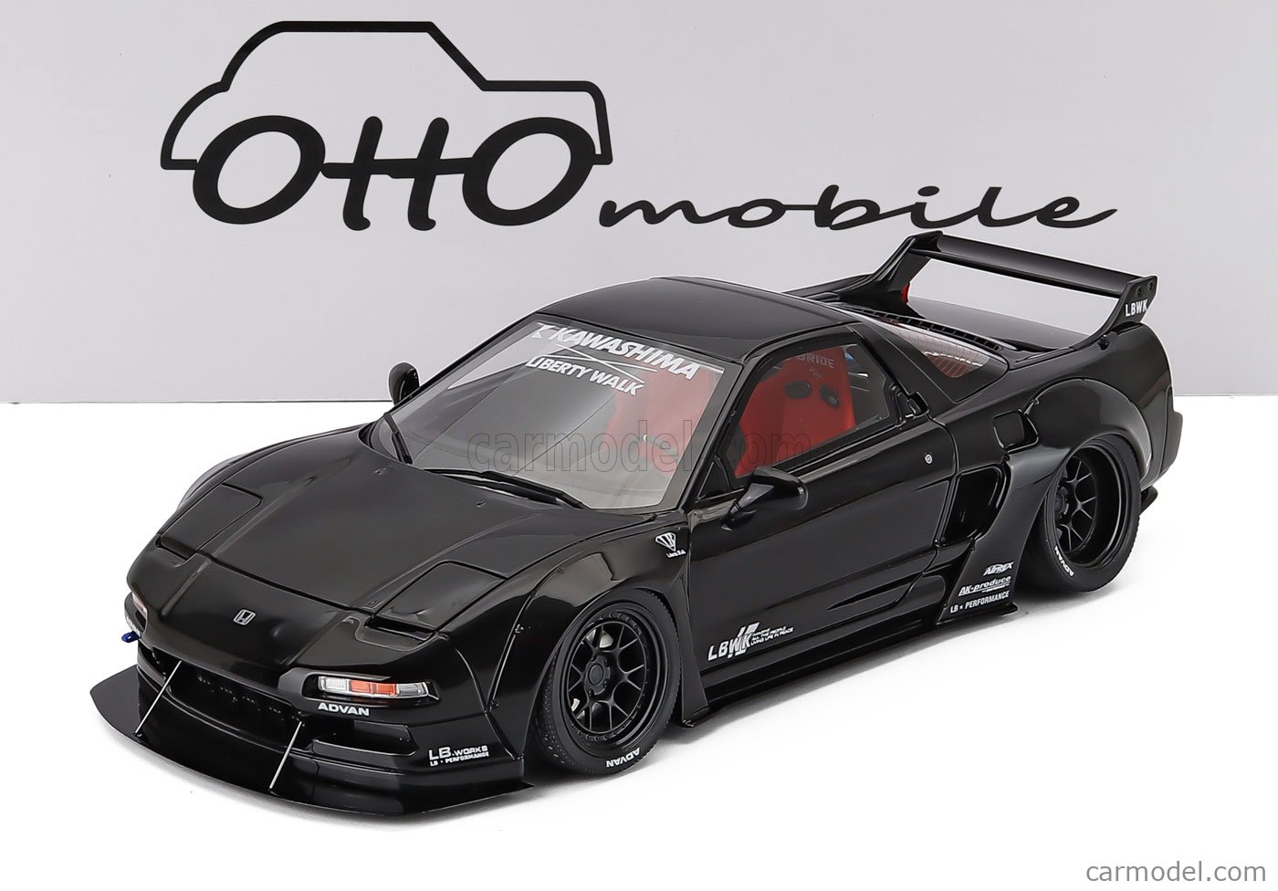 OTTO-MOBILE OT1211 Scale 1/18 | HONDA NSX (NA1) LB WORKS 2020 BLACK
