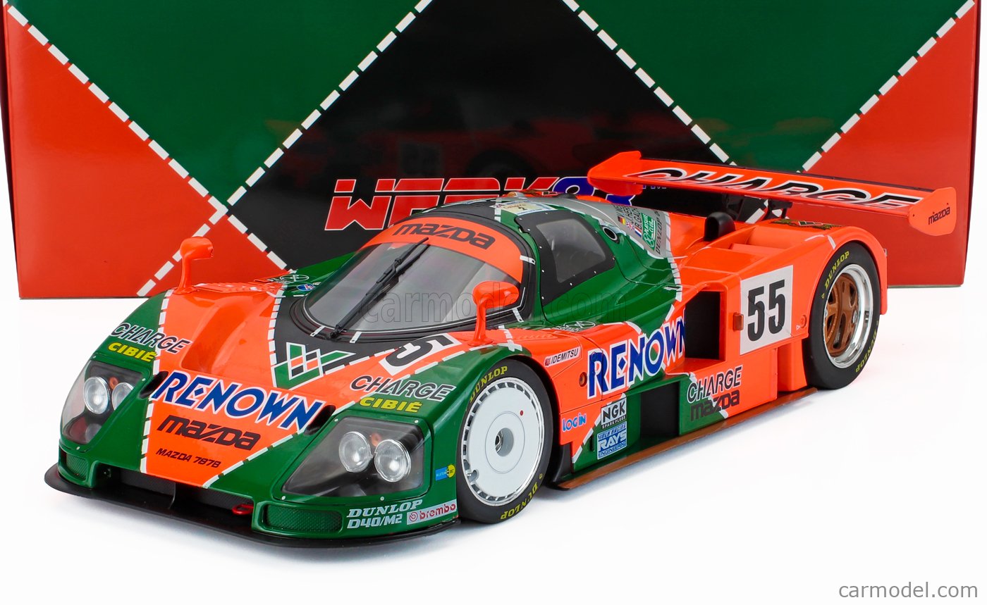 WERK83 W1201201 Scale 1/12 | MAZDA 787B 2.6L TEAM MAZDASPEED CO