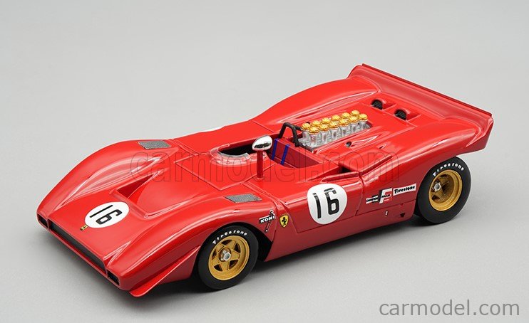 Altaya 1/43 Ferrari 612 Can-Am #16 Road America 1969, Rouge, Diecast