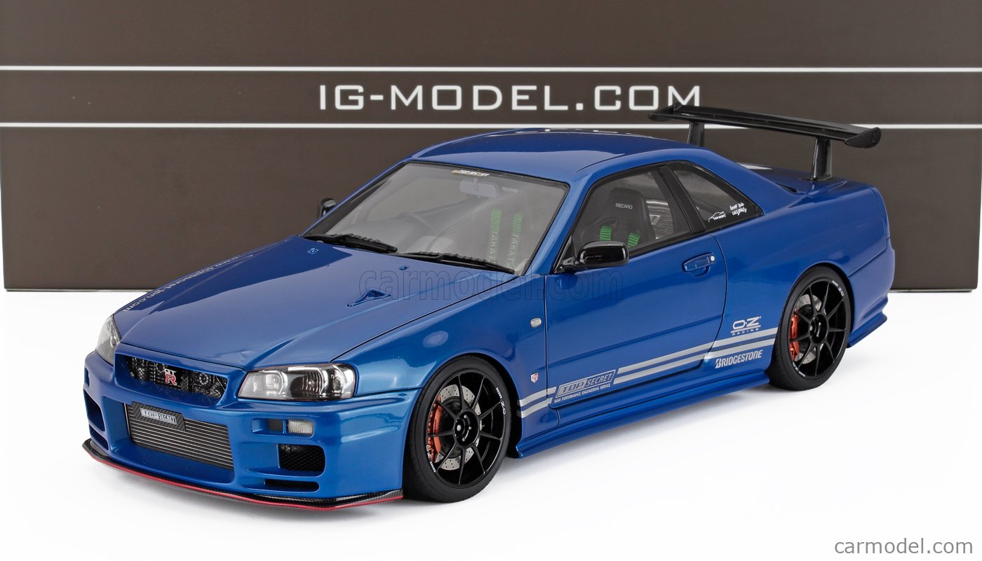 IGNITION-MODEL IG3641 Scale 1/18 | NISSAN SKYLINE 34 GT-R (BNR34