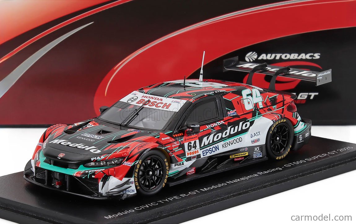 SPARK-MODEL 43SGT25064 Masstab: 1/43 | HONDA CIVIC TYPE R-GT TEAM