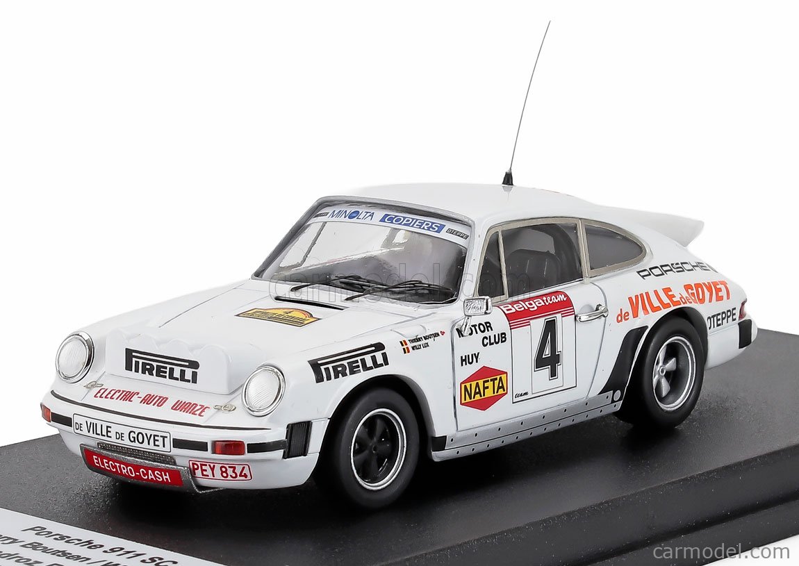 Maquette Porsche 911 Trofeu - 5e édition Condroz 1983 N°4 Boutsen/Lux - Échelle 1/43 - Neuf En Boîte