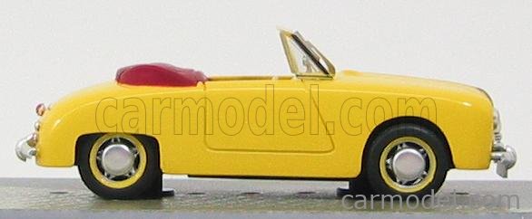 Bizarre 1/43 Panhard Dyna Junior 130 Sprint 1953 Bleue – Miniature Résine, état Neuf Boîte