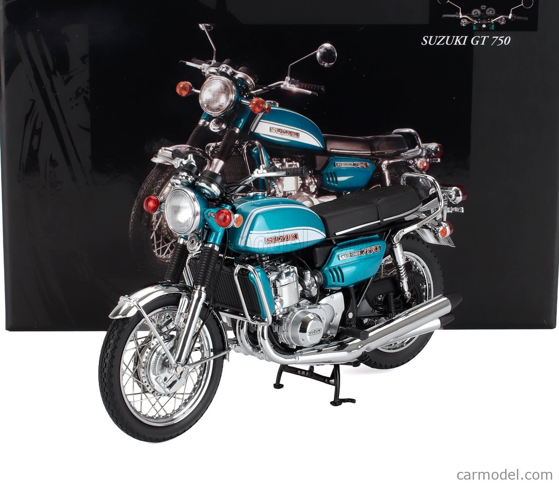 MINICHAMPS 122162104 Scale 1/12 | SUZUKI GT 750 1973 GREEN