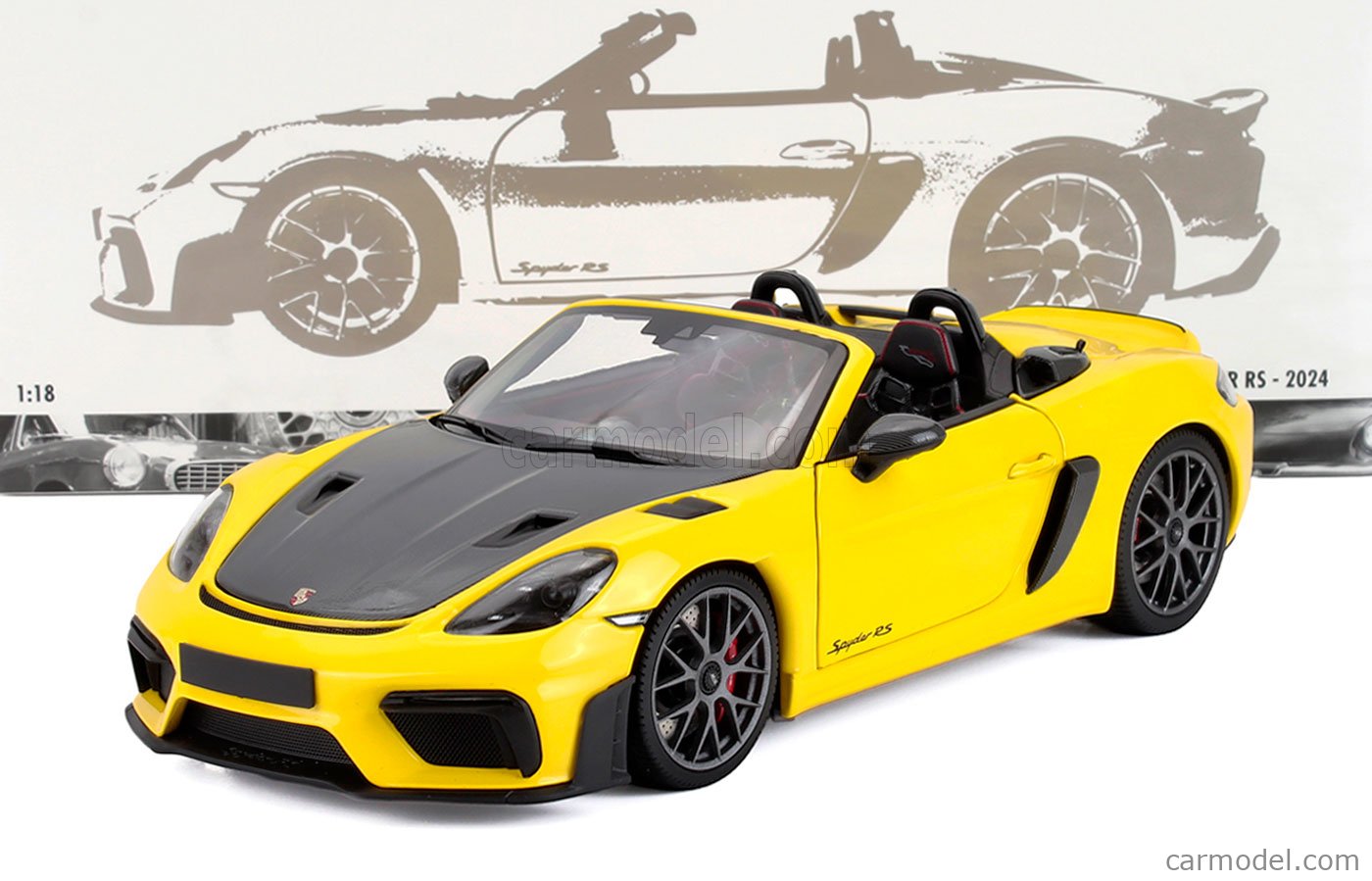 MINICHAMPS 110063132 Scale 1/18 | PORSCHE SPYDER RS WEISSACH