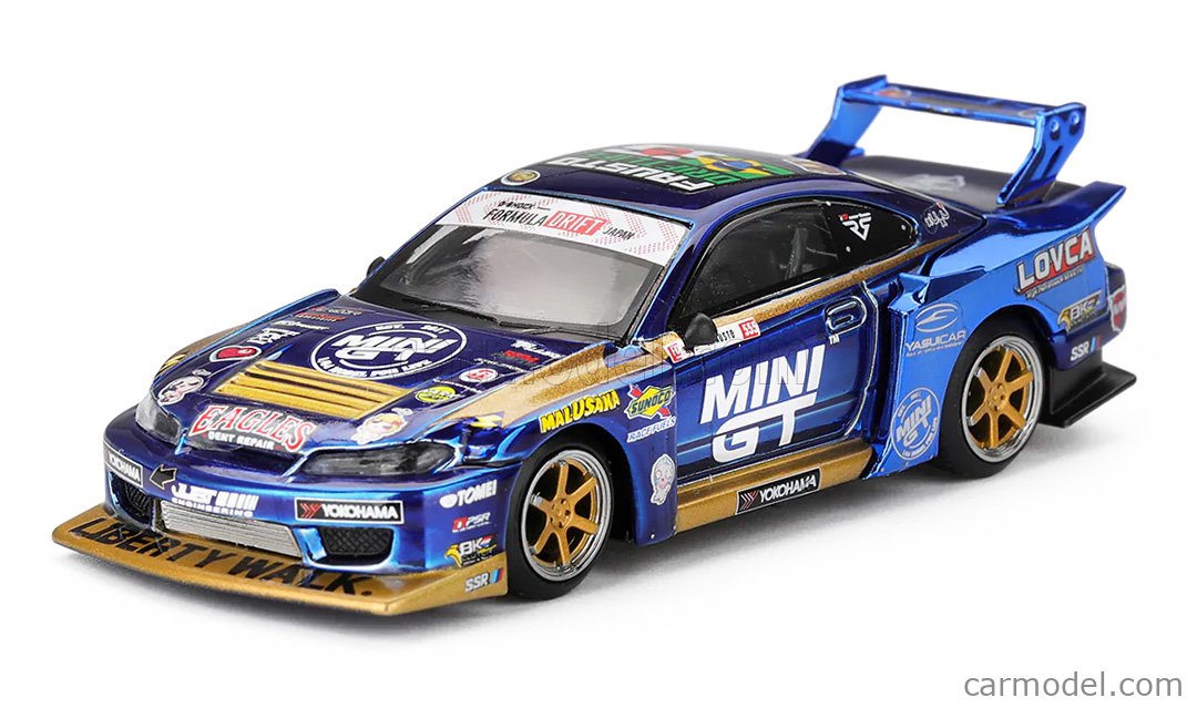 MINI-GT MGT01157-R Scale 1/64 | NISSAN SILVIA (S15) LB SUPER