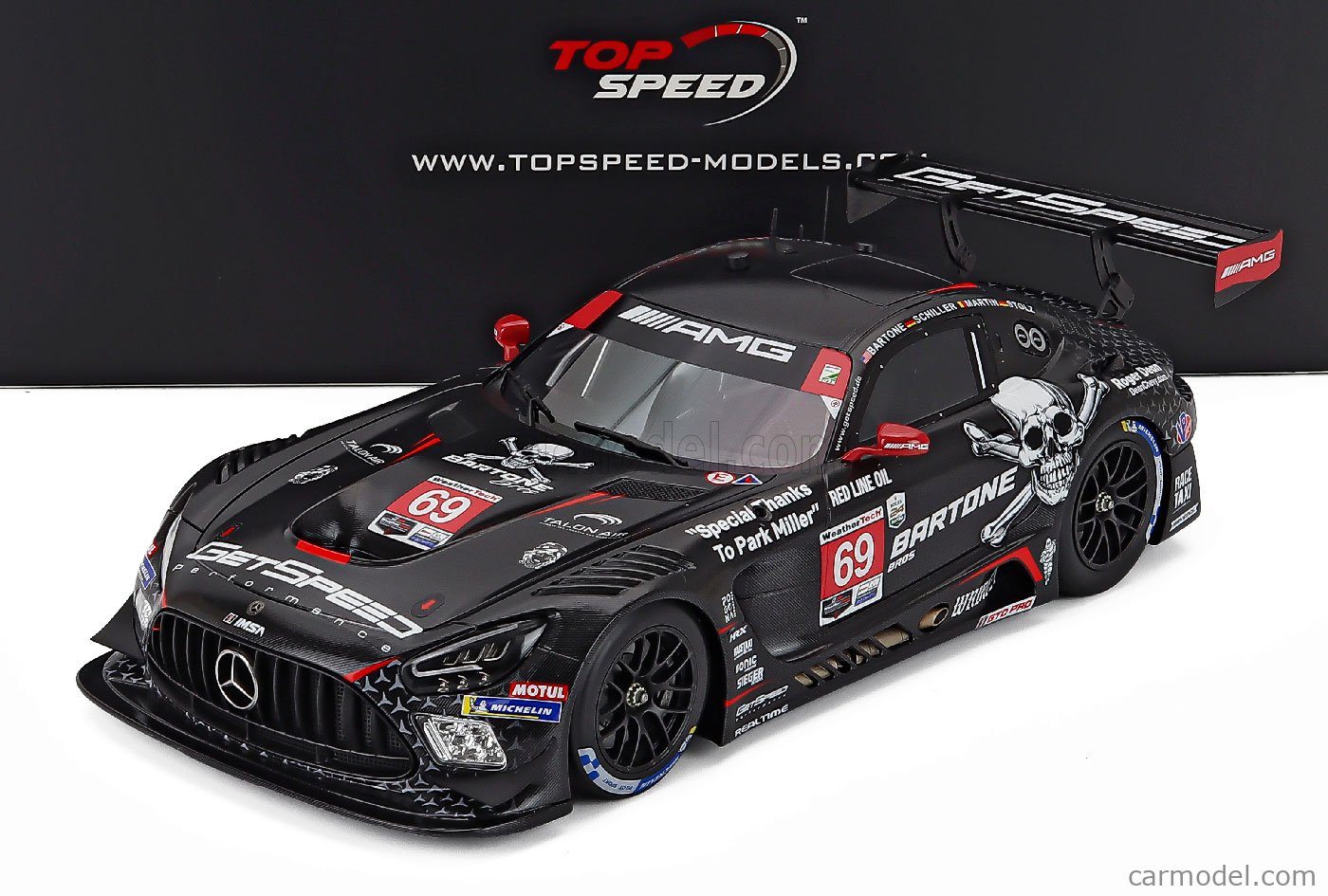 1/18 メルセデスベンツAMG GT3 TRUESCALE TS0669 Scale 1/18 | MERCEDES BENZ AMG GT3 6.2L V8 TEAM