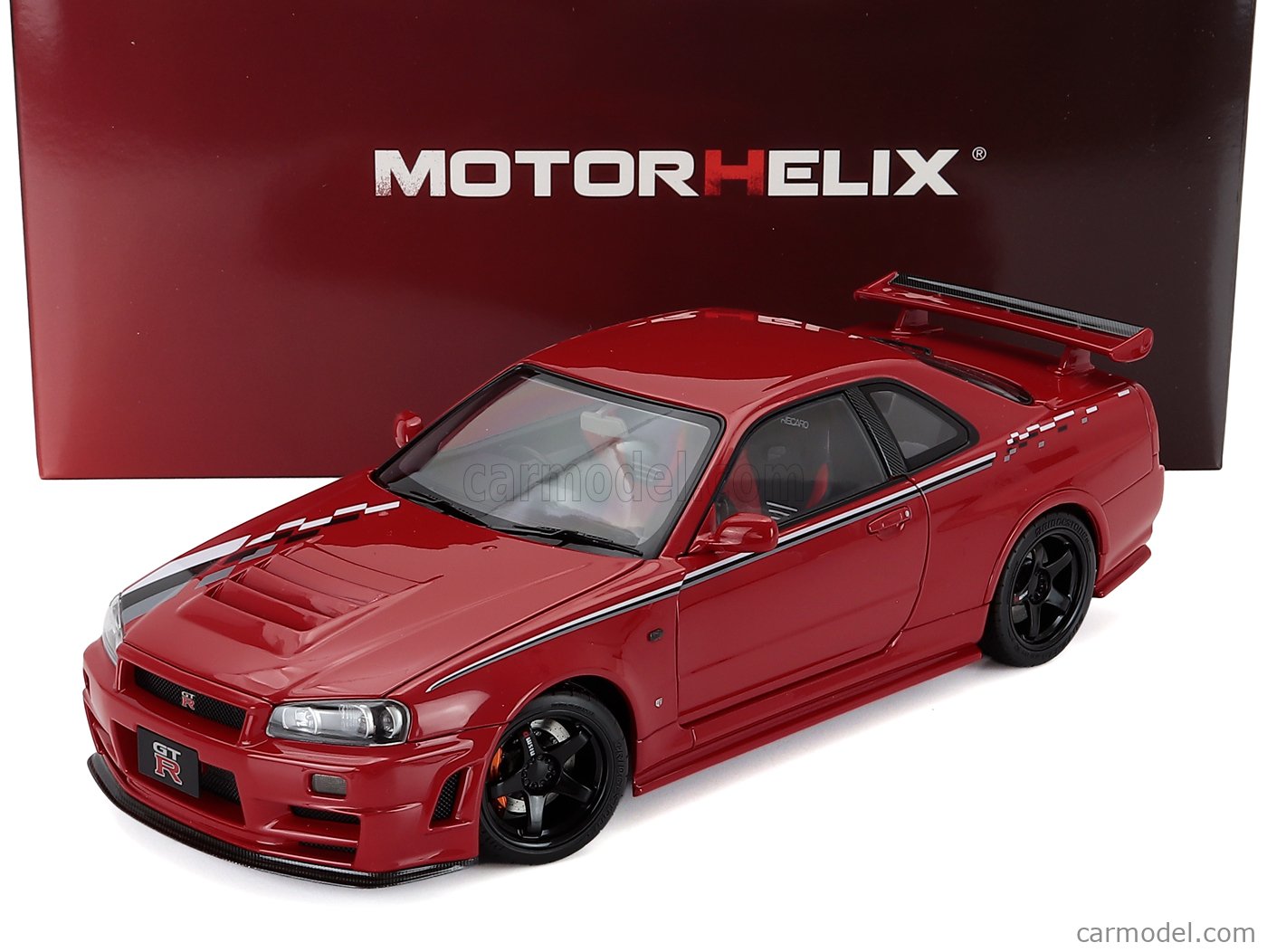 MOTORHELIX M83426 Scale 1/18 | NISSAN SKYLINE GT-R (R34) NISMO CRS