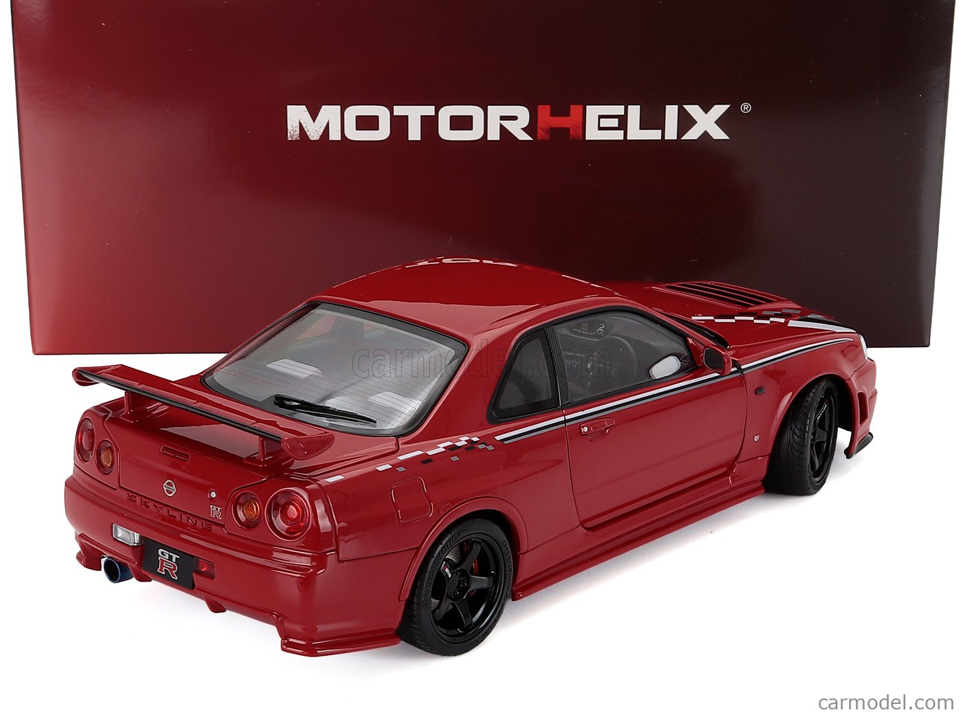 MOTORHELIX M83426 Scale 1/18 | NISSAN SKYLINE GT-R (R34) NISMO CRS