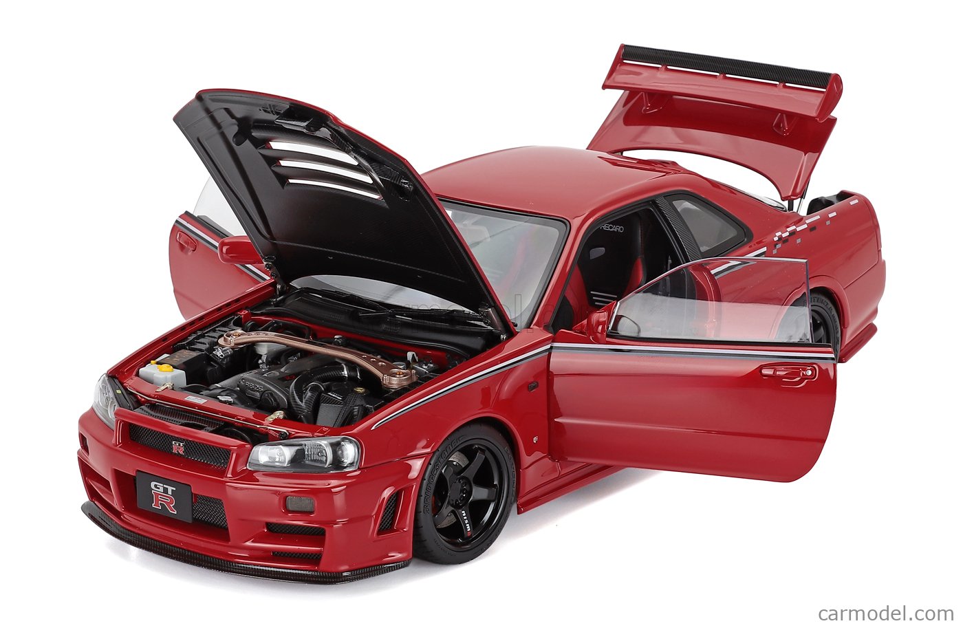 MOTORHELIX M83426 Scale 1/18 | NISSAN SKYLINE GT-R (R34) NISMO CRS
