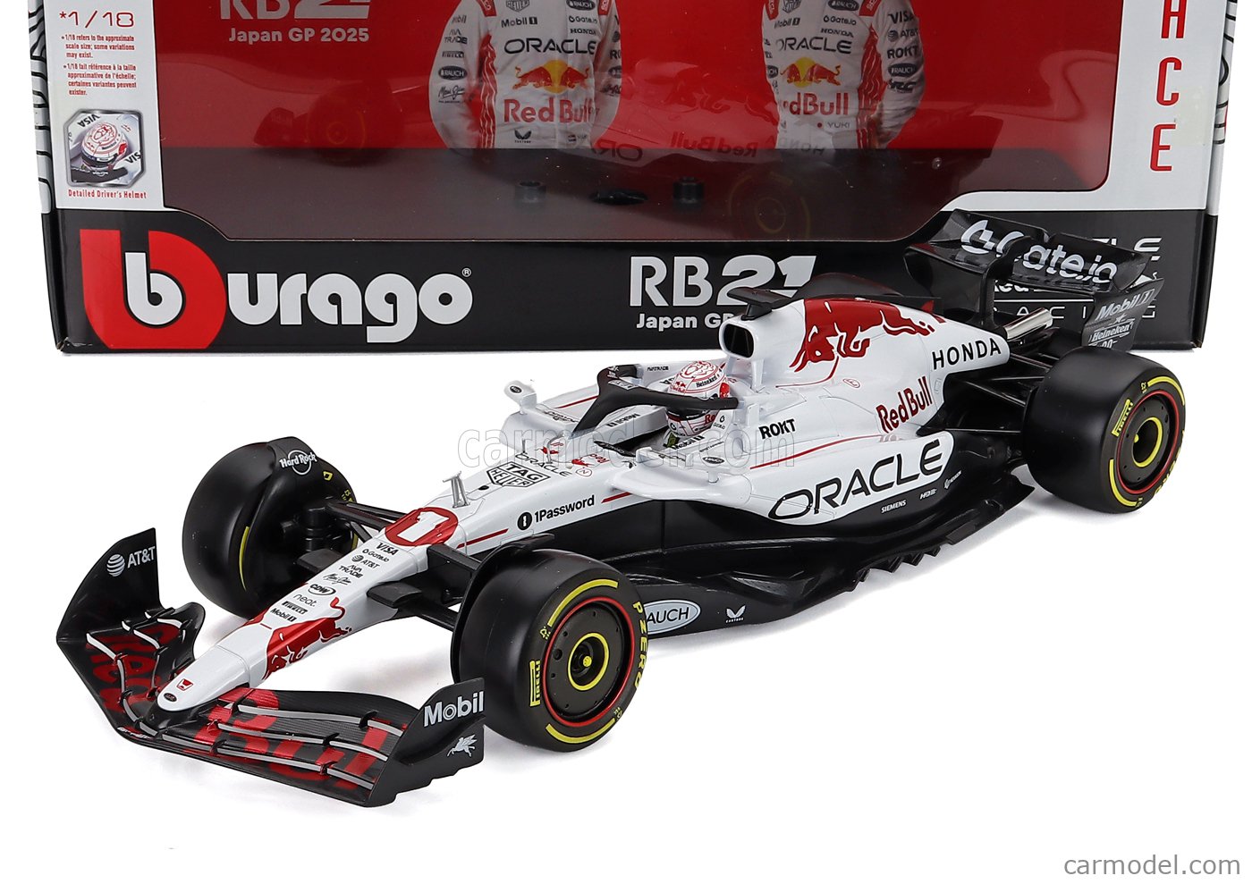 ブラーゴ 1/18 Red Bull RB21 日本GP フェルスタッペン 2025 Bburago 1:18 Oracle Red Bull RB-21 #1 M. Verstappen Japanese