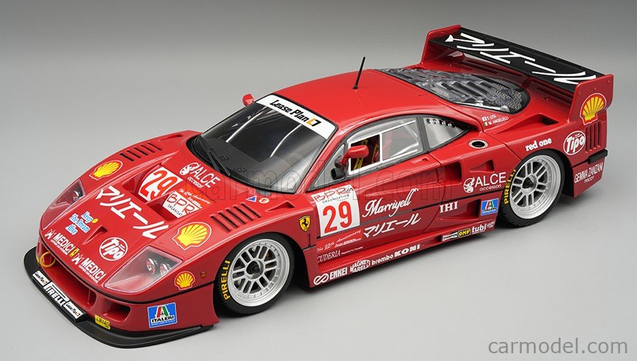 Tecnomodel TM18-286Q Ferrari F40 LM 1996 – Rose – 5 Branches – Echelle 1/18