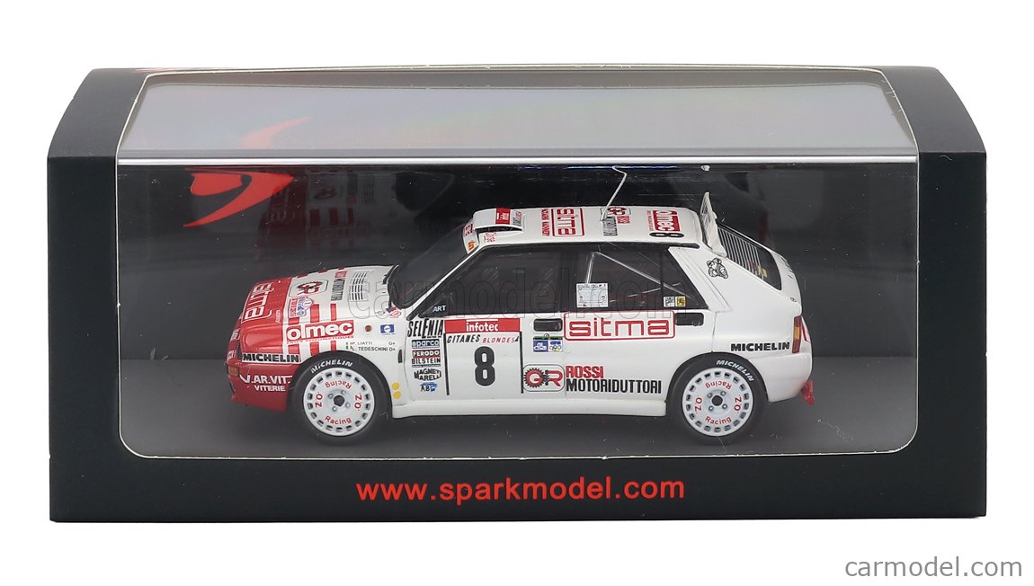Spark製　Lancia Delta HF 1/43 1/43 Spark 1992 Lancia Delta HF Intergrale Evolution Martini 5