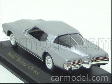 YAT-MING YM94252 Scale 1/43 | BUICK RIVIERA GS 2-DOOR 1971 SILVER