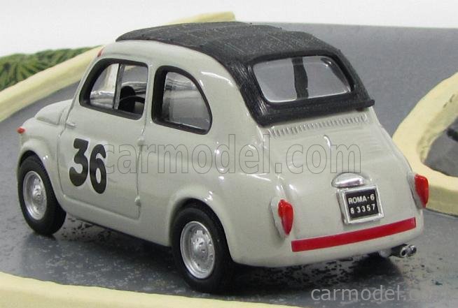 Fiat 500 Rossa Dei Carabinieri | Modello Die-Cast Metal Welly 1:43 | Nuova E Da Collezione - Foto 3