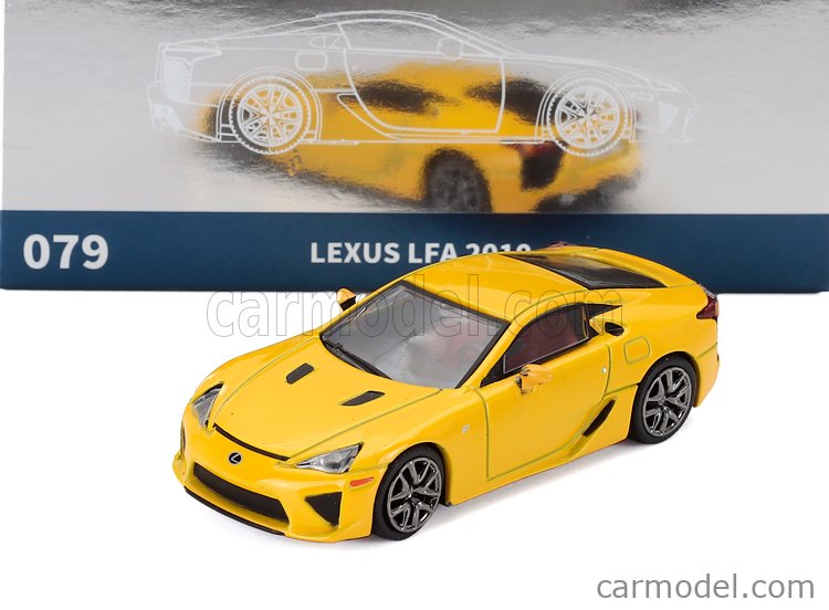 DCT-MODELS LL-020-79 Scale 1/64 | LEXUS LFA COUPE 2010 YELLOW