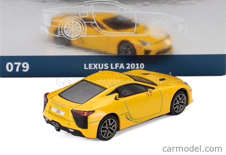 DCT-MODELS LL-020-79 Scale 1/64 | LEXUS LFA COUPE 2010 YELLOW