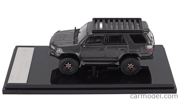 GCD-MODELS KS-051-537 Scale 1/64 | TOYOTA 4RUNNER WIDEBODY 2018 GREY