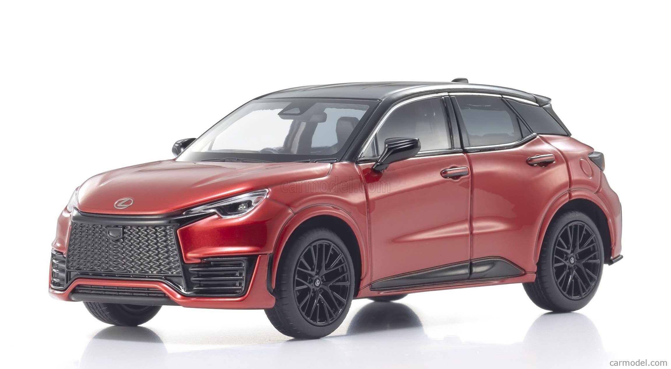 KYOSHO 03931R Scale 1/43 | LEXUS LBX MORIZO RR 2024 RED BLACK