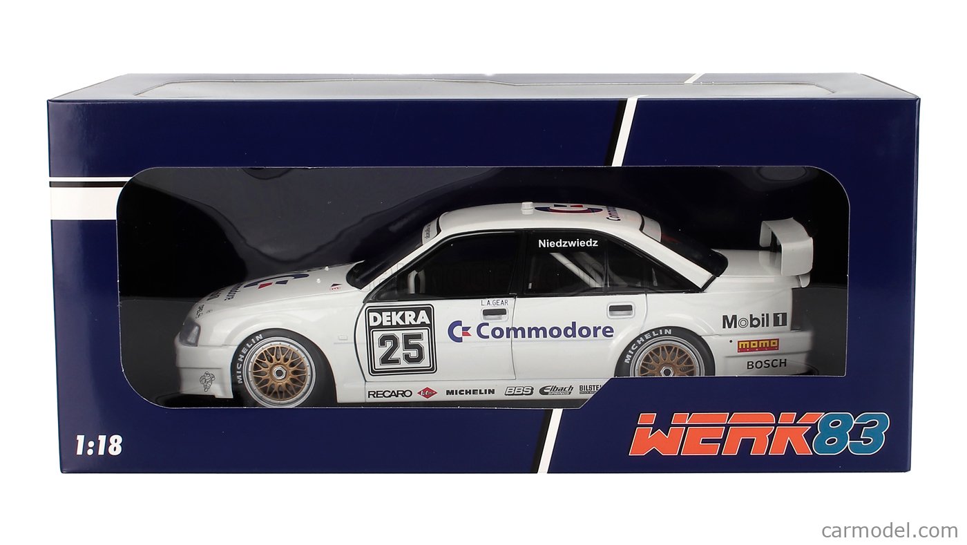 WERK83 W18045003 Scale 1/18 | OPEL OMEGA 3000 EVO 500 TEAM