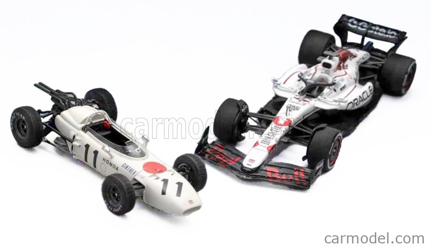 SPARK-MODEL SP753 Scale 1/43 | HONDA SET F1 2X RA272 N 11 MEXICO