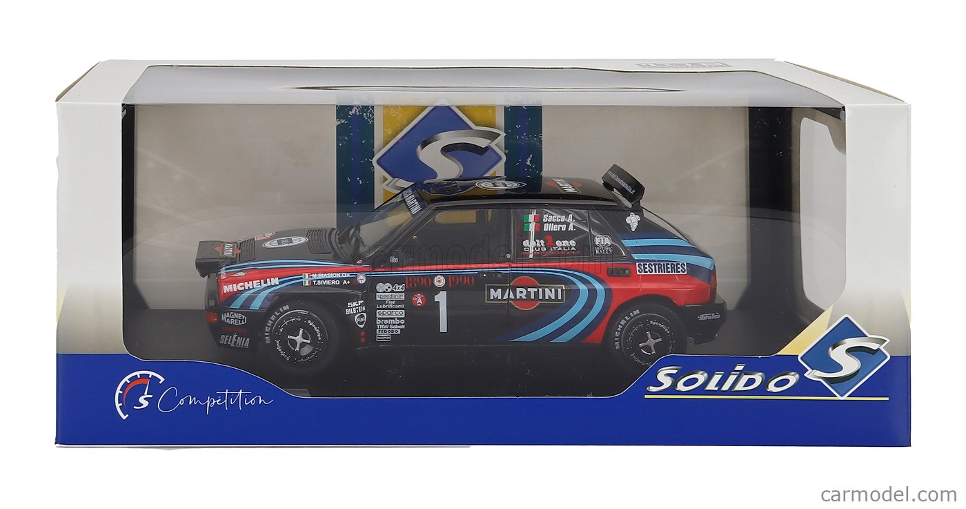 SOLIDO 1807809 Scale 1/18 | LANCIA DELTA HF INTEGRALE EVO MARTINI
