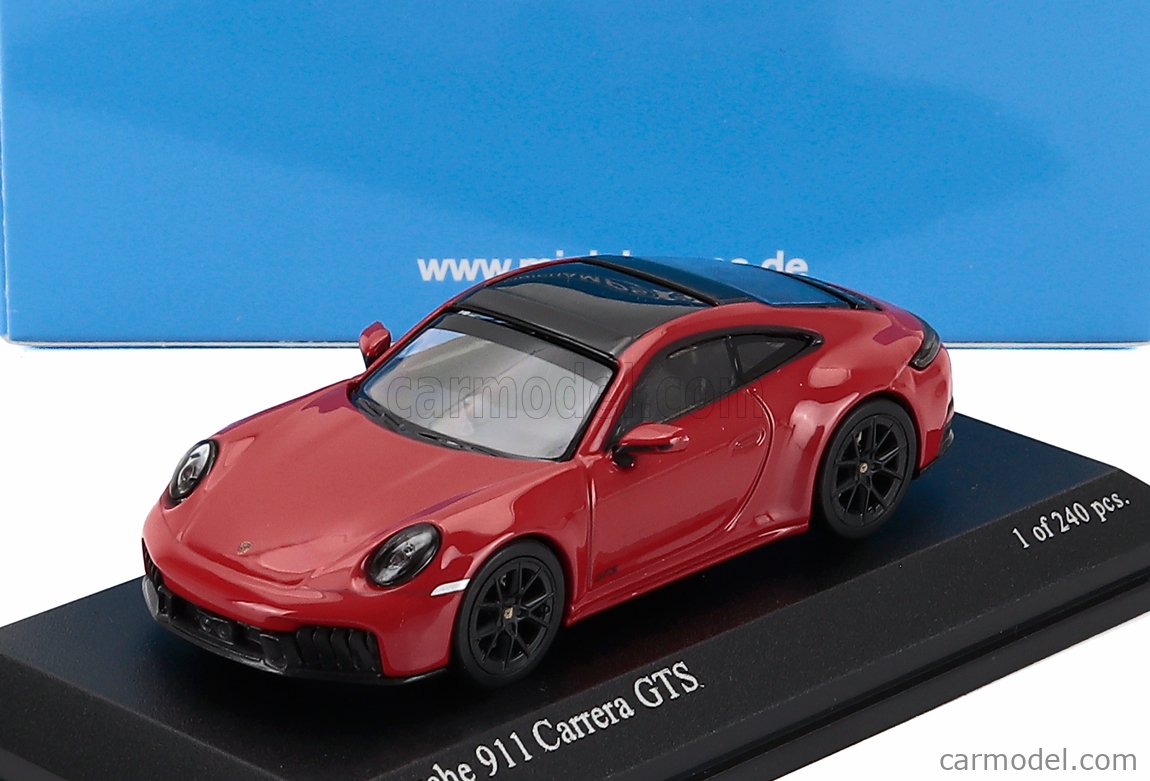 MINICHAMPS 640064120 Scale 1/64 | PORSCHE 911 992-2 CARRERA GTS