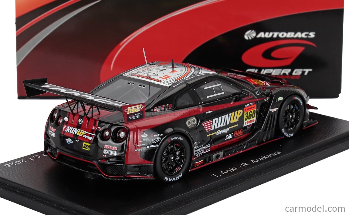 SPARK-MODEL 43SGT25360 Scale 1/43 | NISSAN GT-R NISMO GT3 TEAM