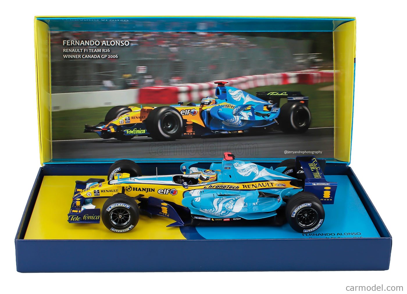 MINICHAMPS 147060901 Escala 1/18 | RENAULT F1 R26 TEAM MILD SEVEN