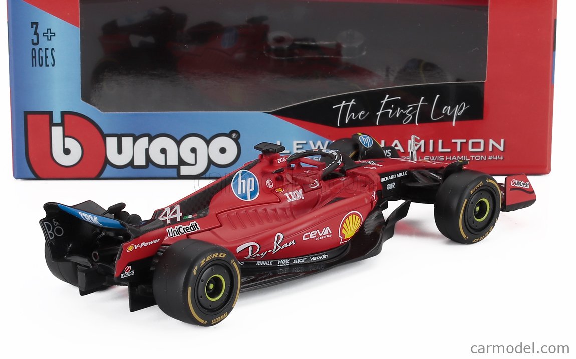 Buy online BU36836LE - Burago 1:43 BURAGO Ferrari F1 Sf-23 Team