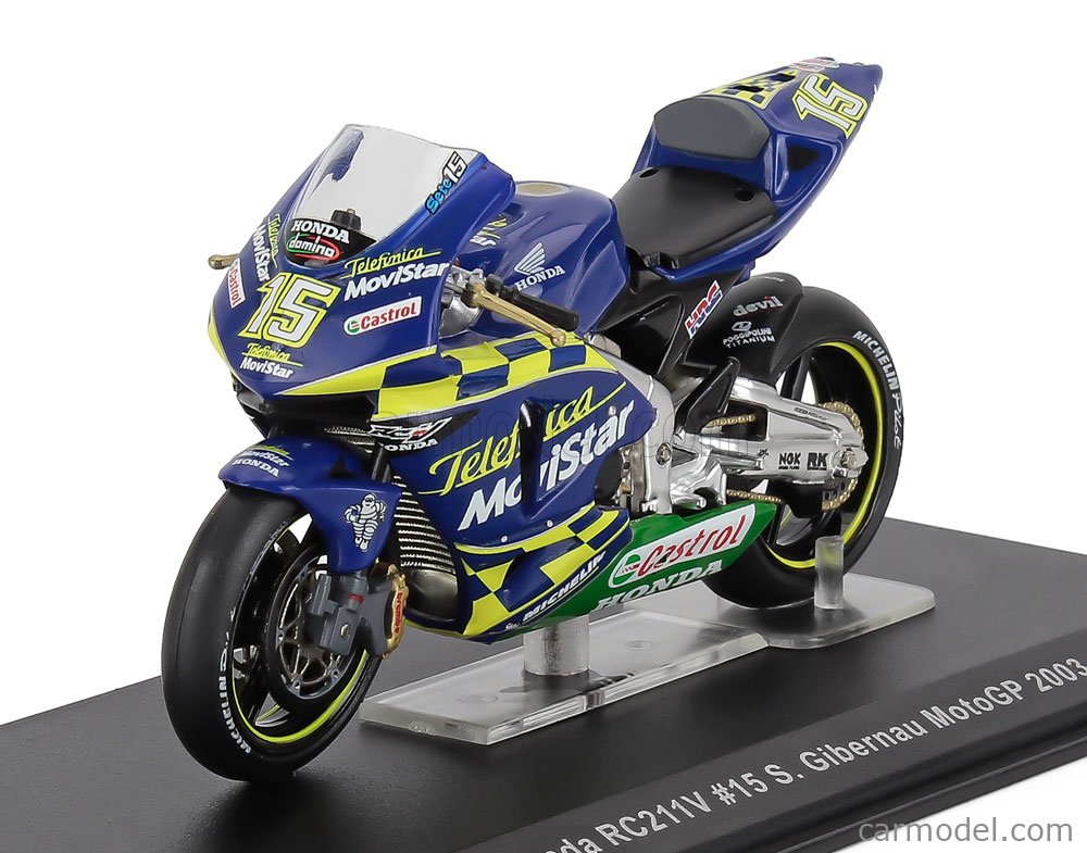 EDICOLA GMDCCOL068 Scale 1/24 | HONDA RC211V TEAM TELEFONICA