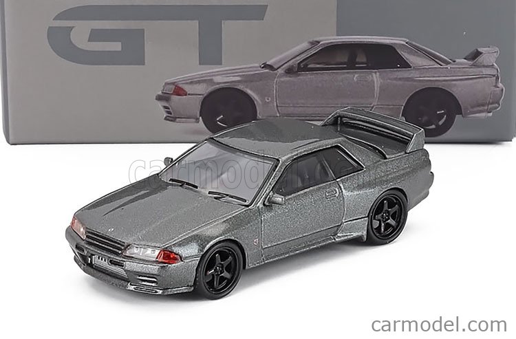 Tarmac Works 1/64 Nissan Skyline GT-R (BNR32) Rosso - Modellino In Pressofuso