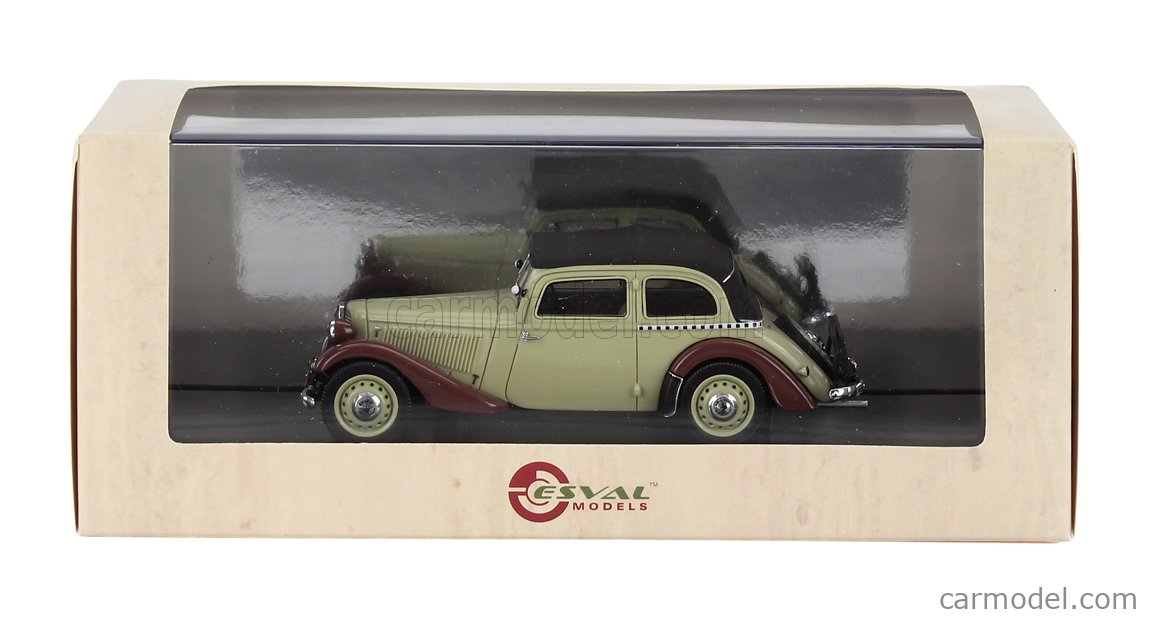 Esval 1/43 Adler Trumpf Junior 1934 (berline 2 Portes) – Modèle EMEU43034A Prévente