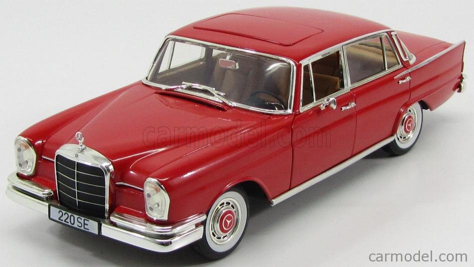REVELL 08942 Scale 1/18 | MERCEDES BENZ 220SE (W111) OPEN ROOF ...