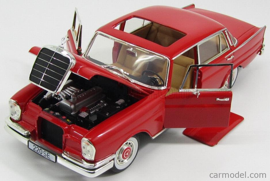 REVELL 08942 Scale 1/18 | MERCEDES BENZ 220SE (W111) OPEN ROOF