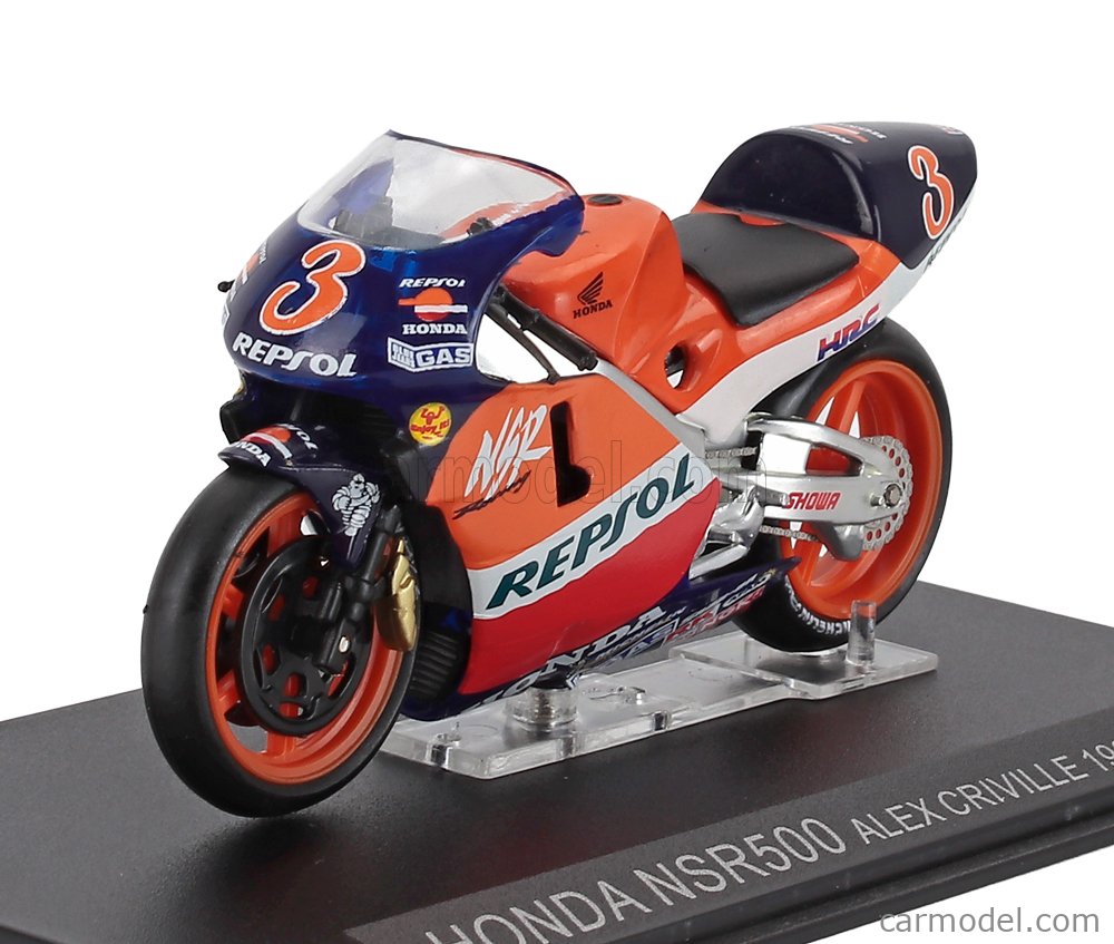 RICARDO α World Champion Limited EDICOLA GMDCCOL012 Scale 1/24 | HONDA NSR500 TEAM REPSOL N 3 WORLD