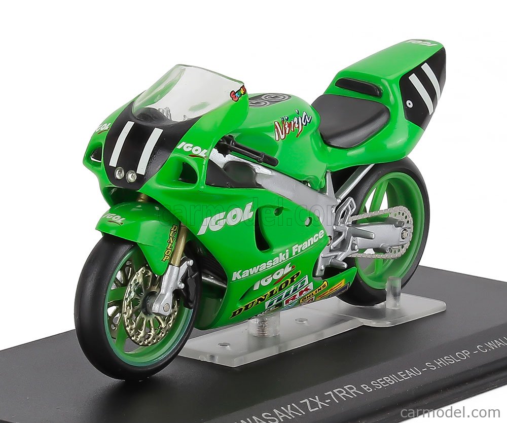 EDICOLA GMDCCOL053 Scale 1/24 | KAWASAKI ZX-7RR N 11 WINNER 24h LE