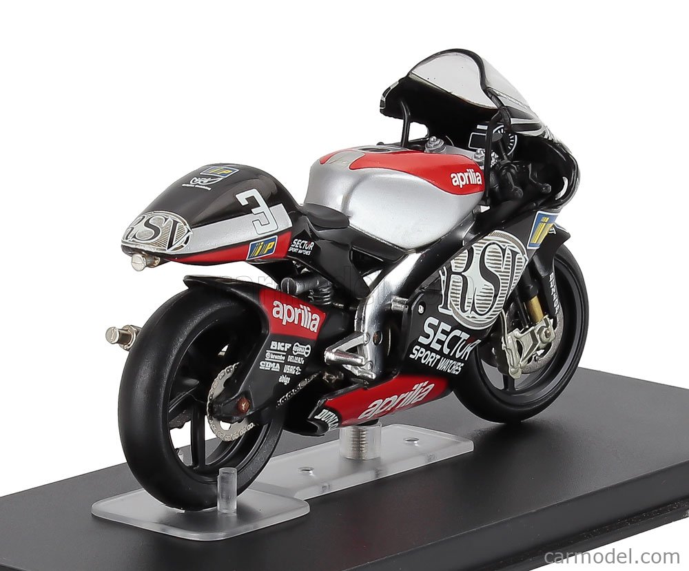 1/24 MOTO GP SERIE 1 N°57 APRILIA RSW250 2002 MARCO MELANDRI #3 NEUF BOITE