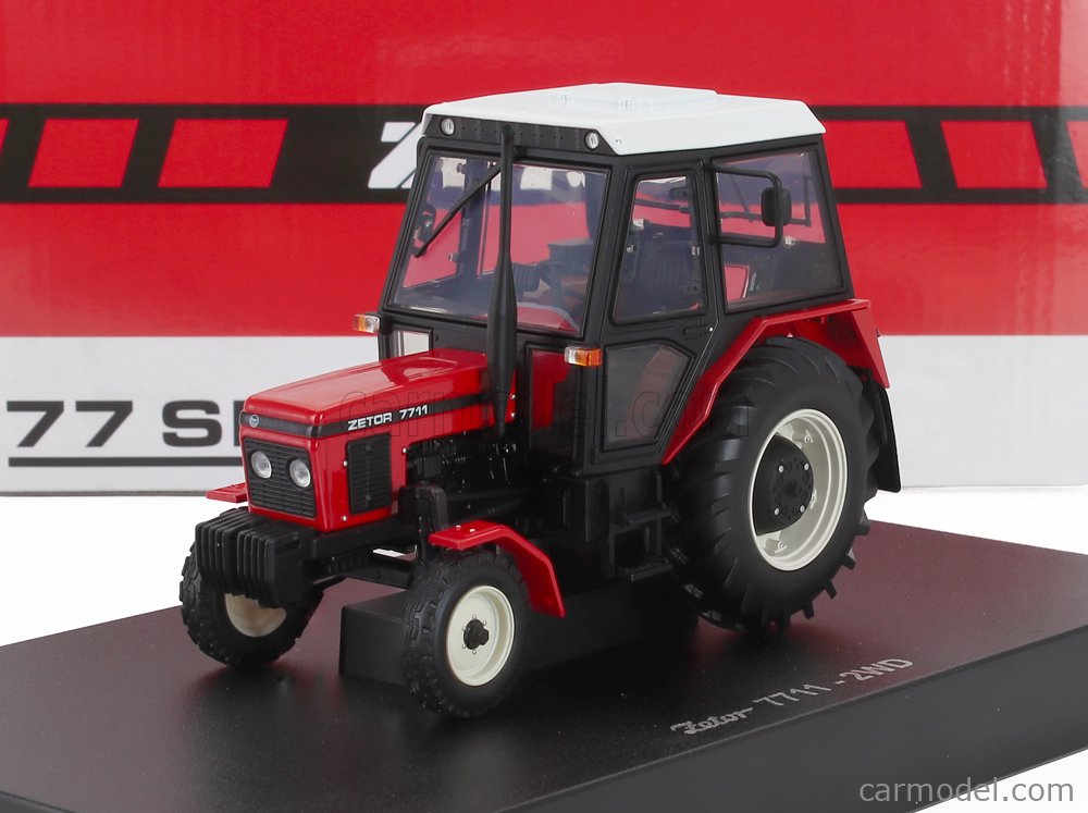 UNIVERSAL HOBBIES UH6719 Escala 1/32 | ZETOR 7211 2WD TRACTOR 1961 RED ...